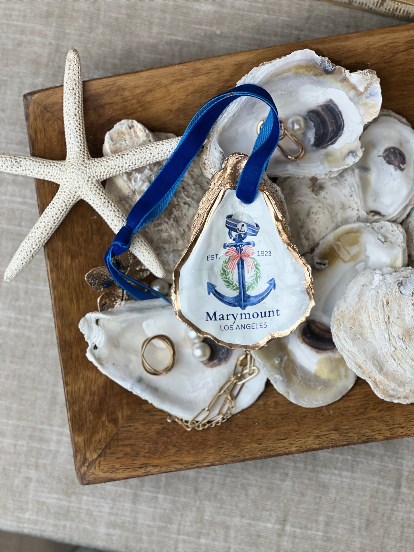 Marymount Los Angeles Oyster Ornament
