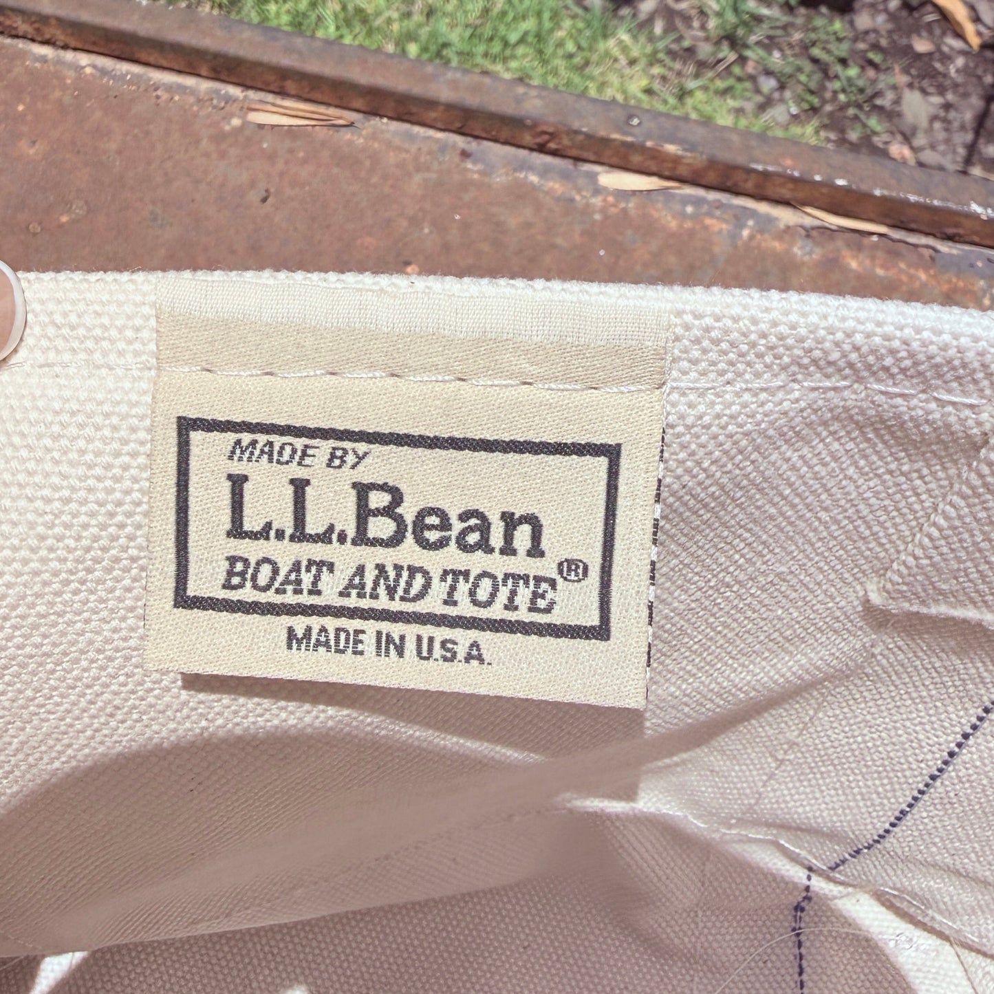 Green LL Bean Mini Boat & Tote Patches