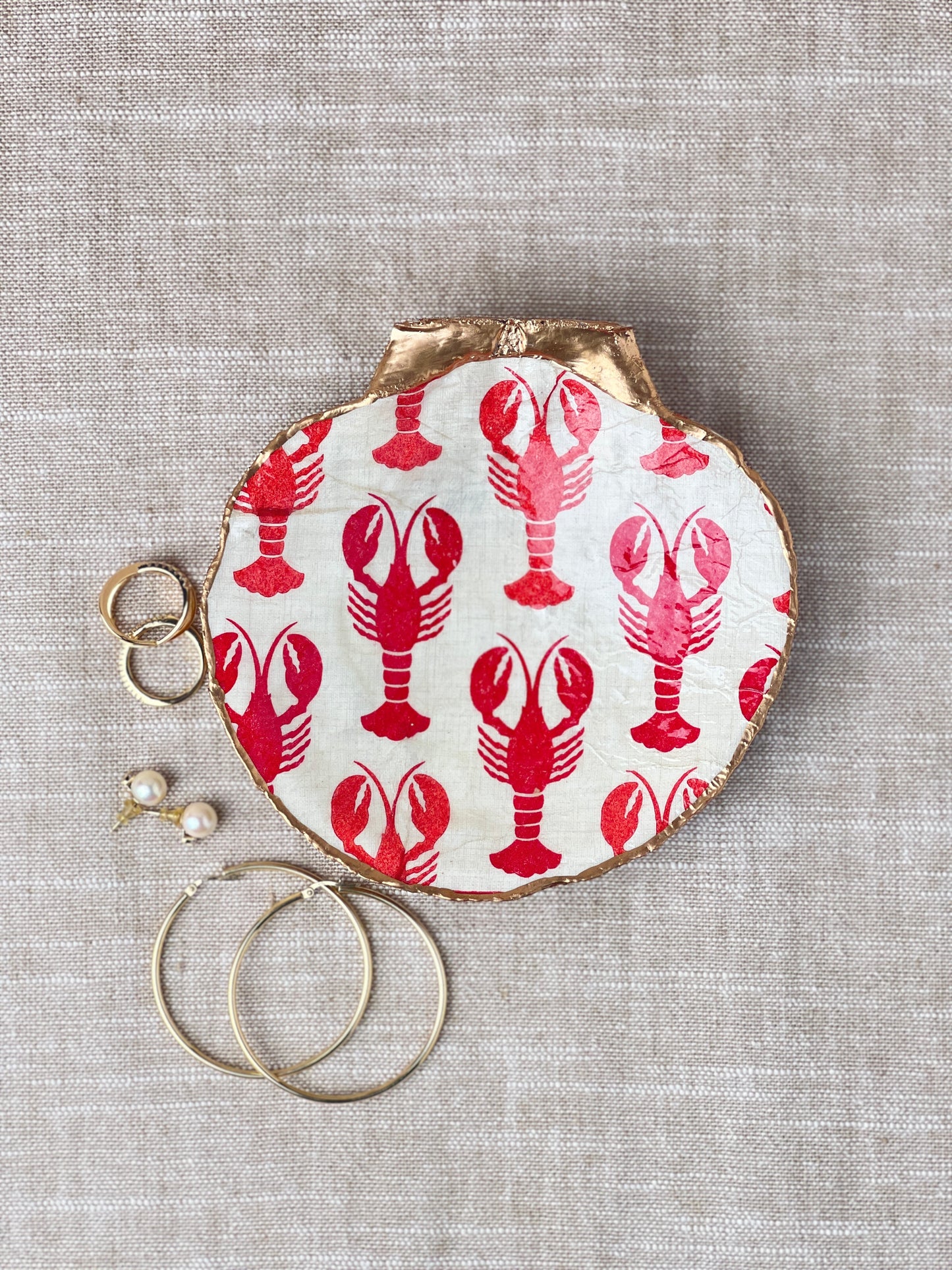 Lobster Scallop Shell