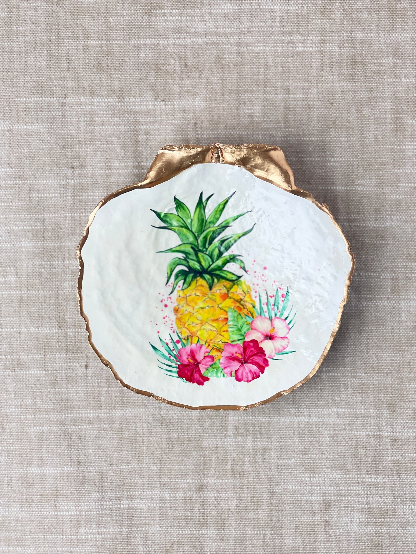 Pineapple Scallop Shell