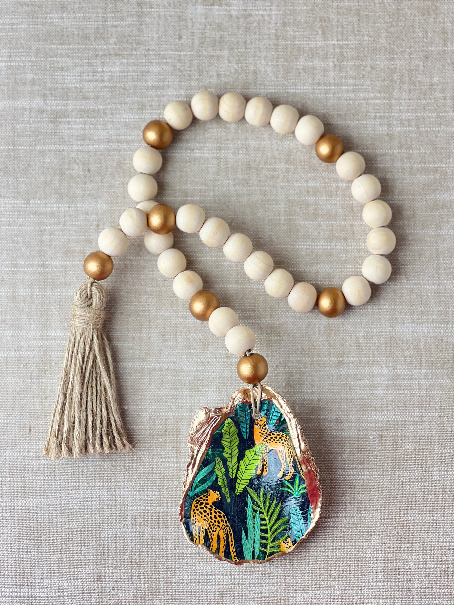 Jungle Cheetah Blessing Beads