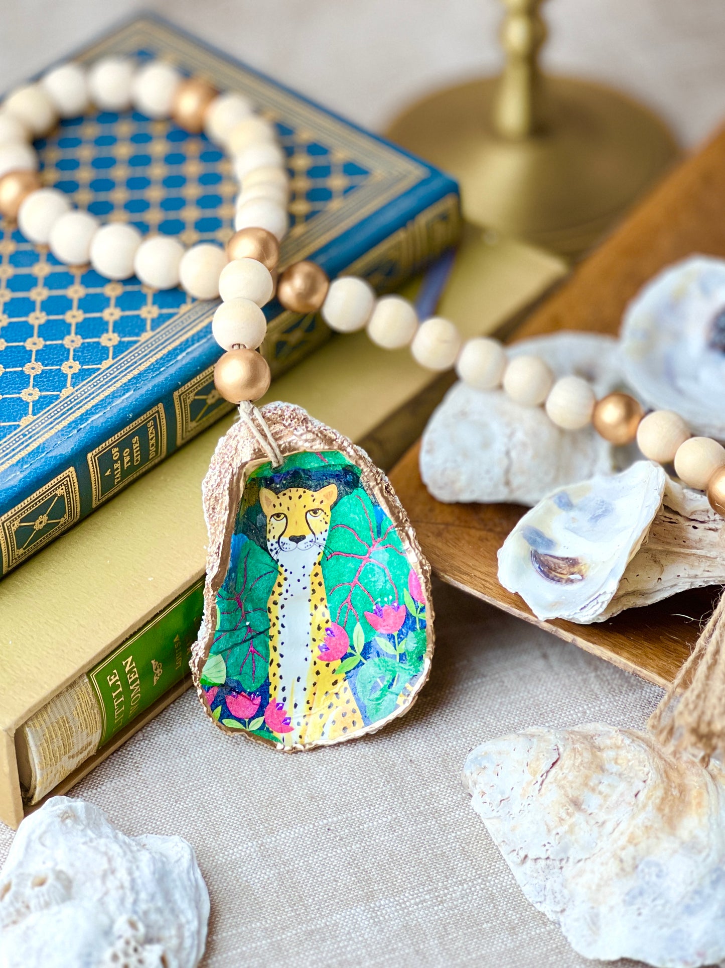 Demure Cheetah Blessing Beads