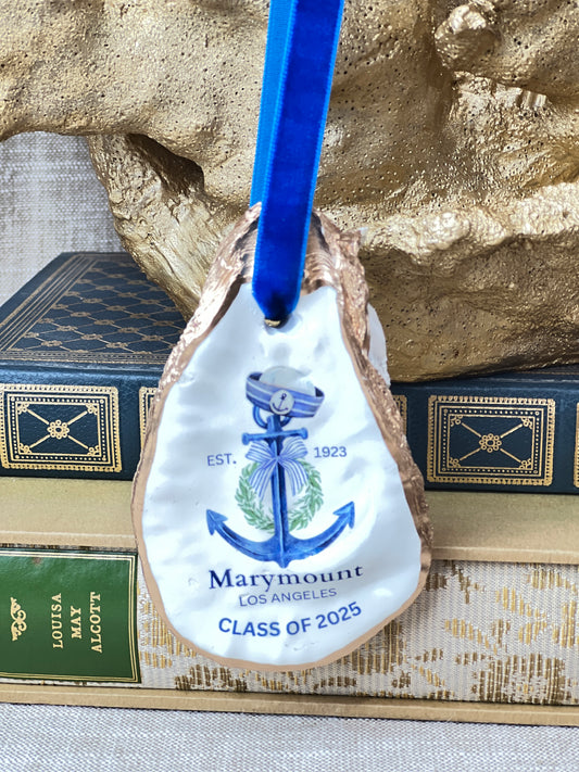 Marymount Los Angeles Class of 2025 Oyster Ornament