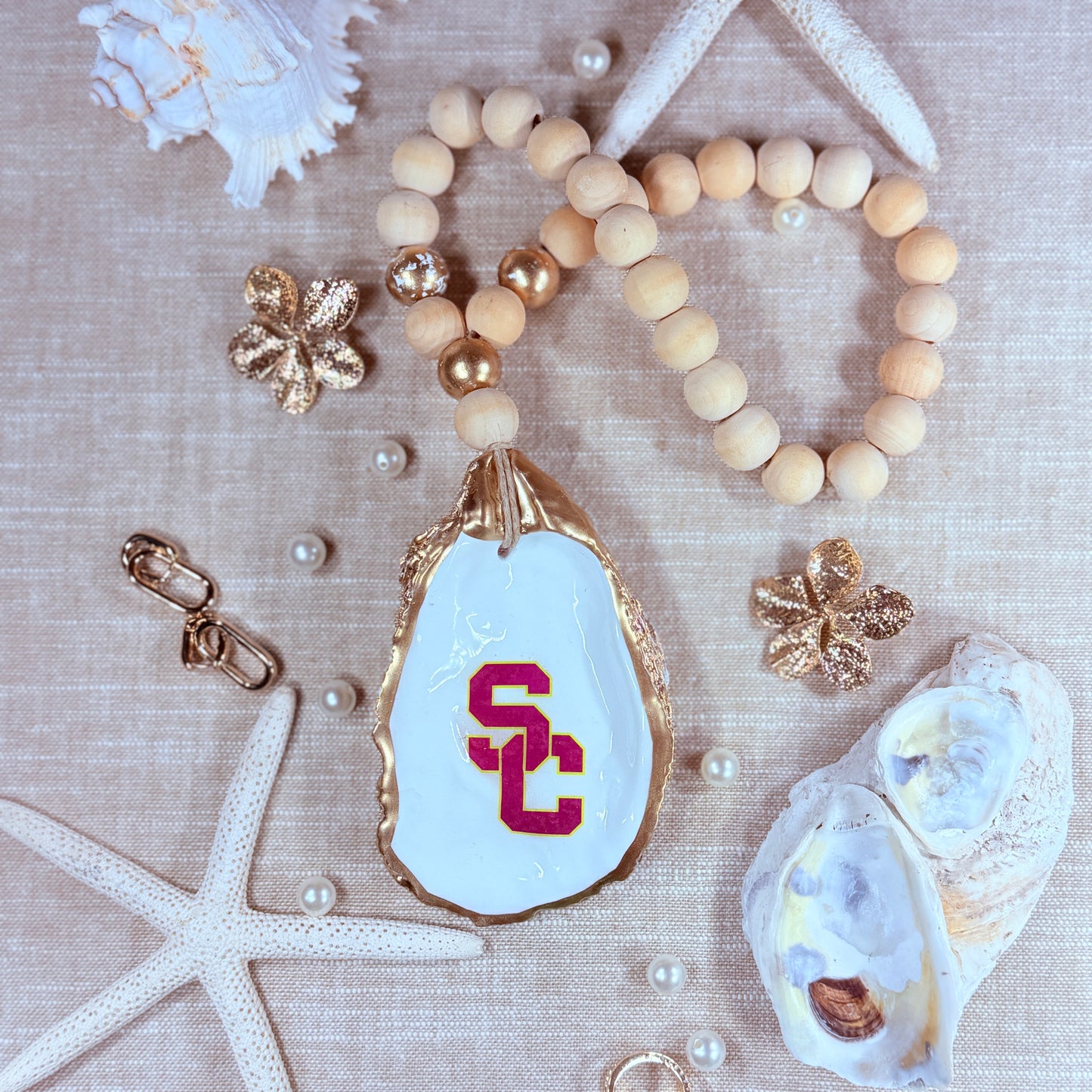 SC Oyster Blessing Beads