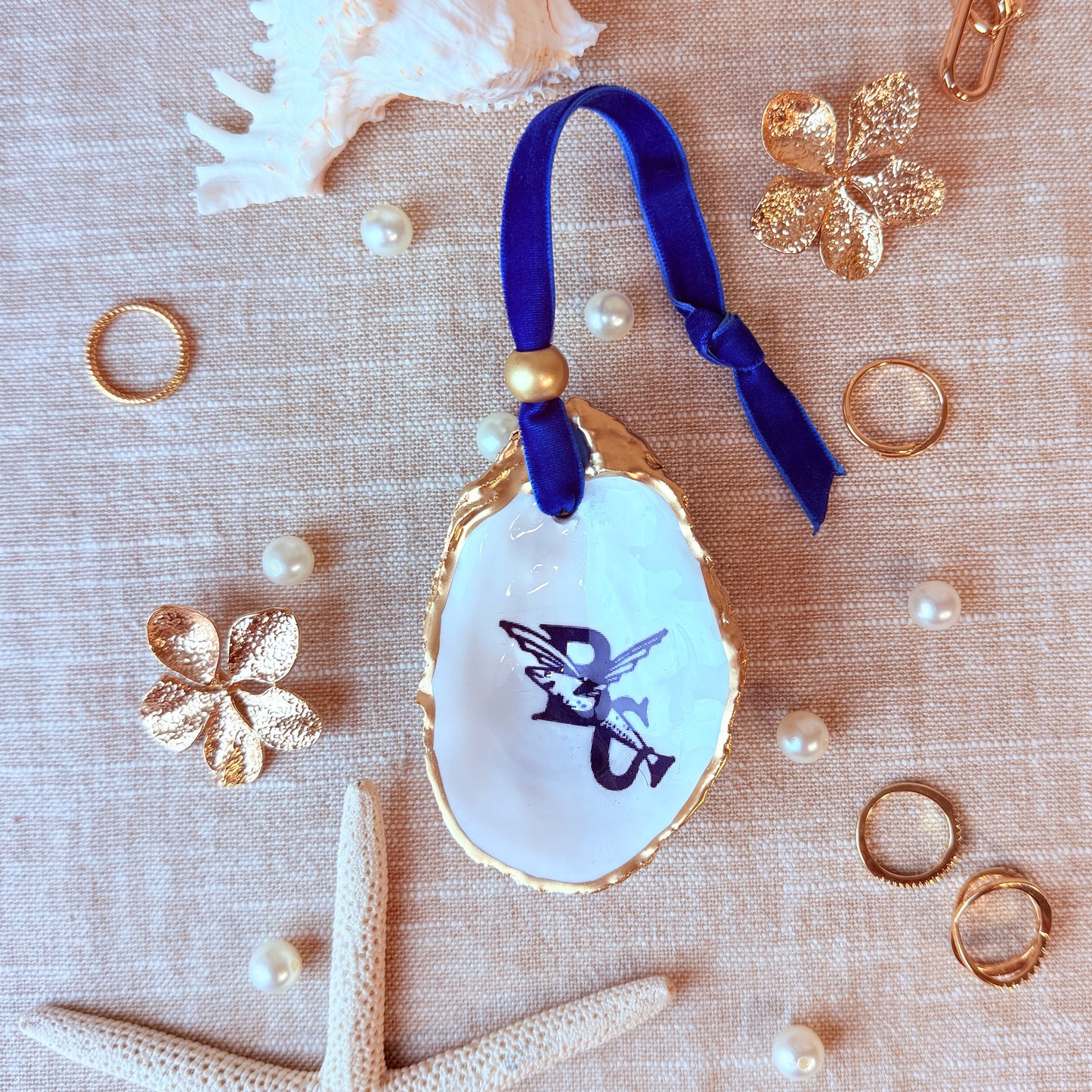 The Beach Club Oyster Ornament