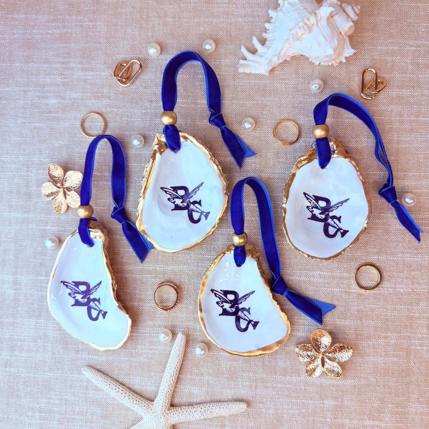 The Beach Club Oyster Ornament