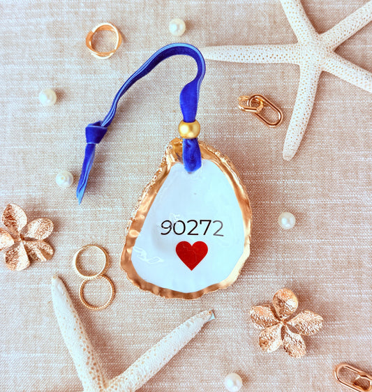 Palisades 90272 Heart Oyster Ornament