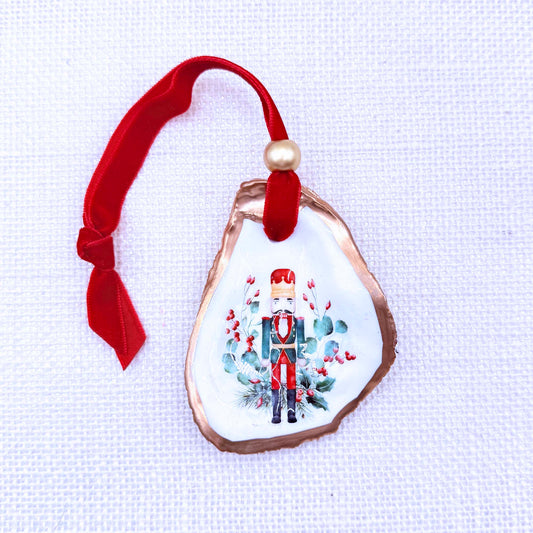 Nutcracker Oyster Ornament