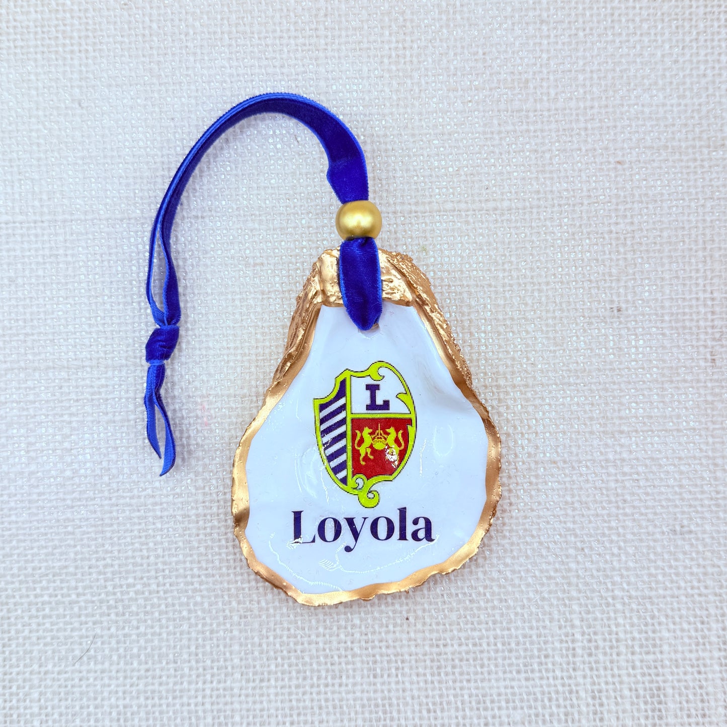 Loyola High School Crest Oyster Ornament