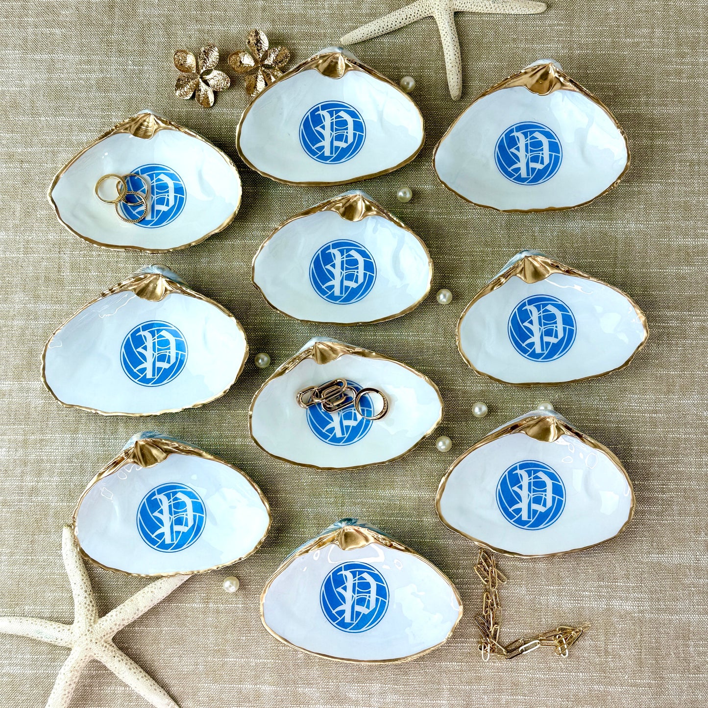 Pali High Volleyball Clam Shell Ring Dish