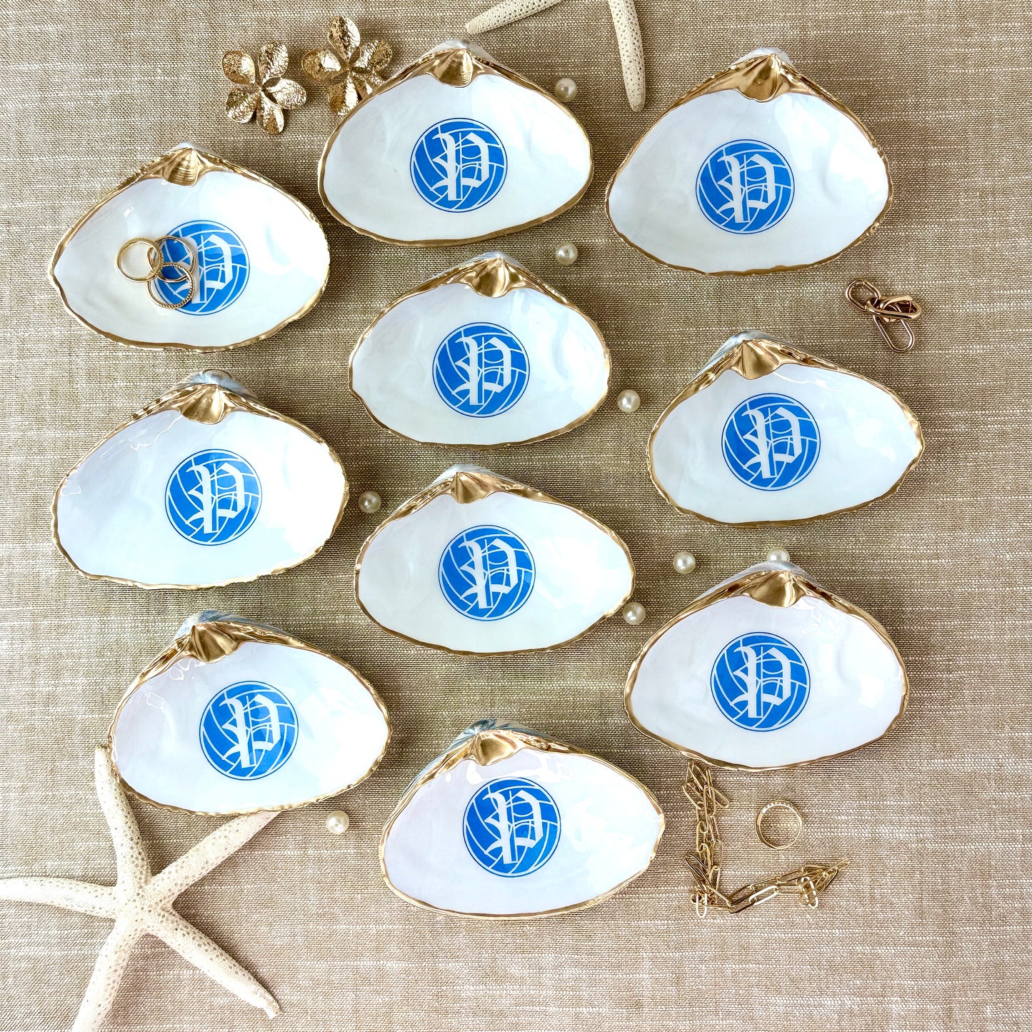 Pali High Volleyball Clam Shell Ring Dish