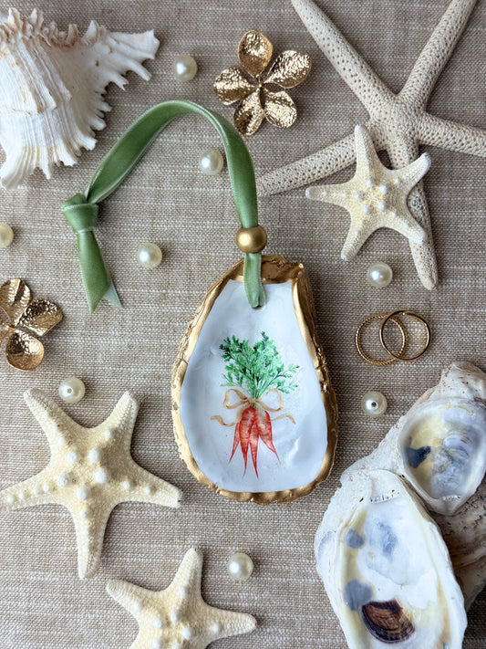 Carrots Oyster Ornament