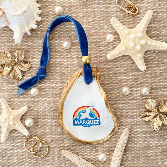 Marquez Elementary School Oyster Ornament
