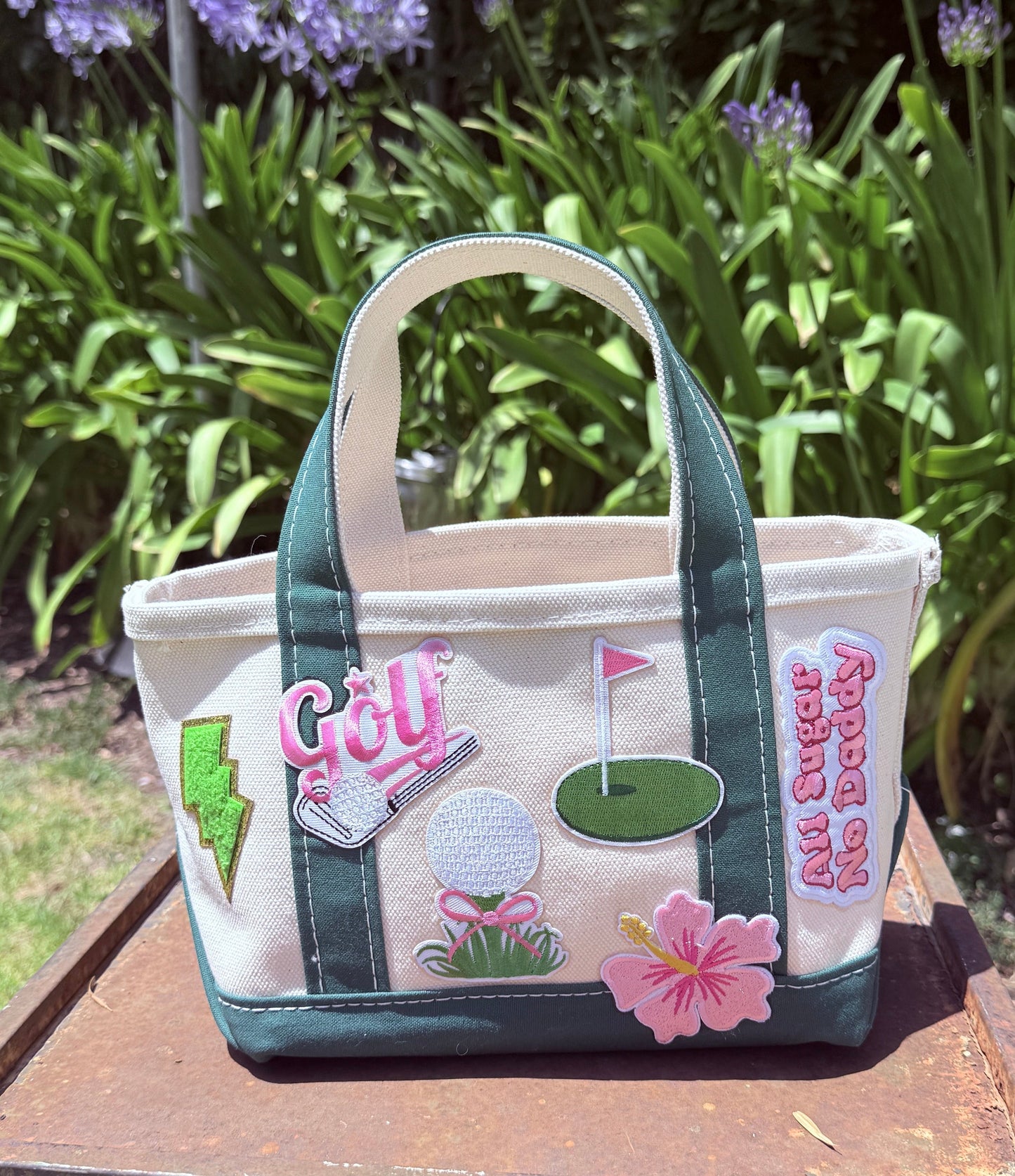 Golf LL Bean Mini Boat and Tote Patch