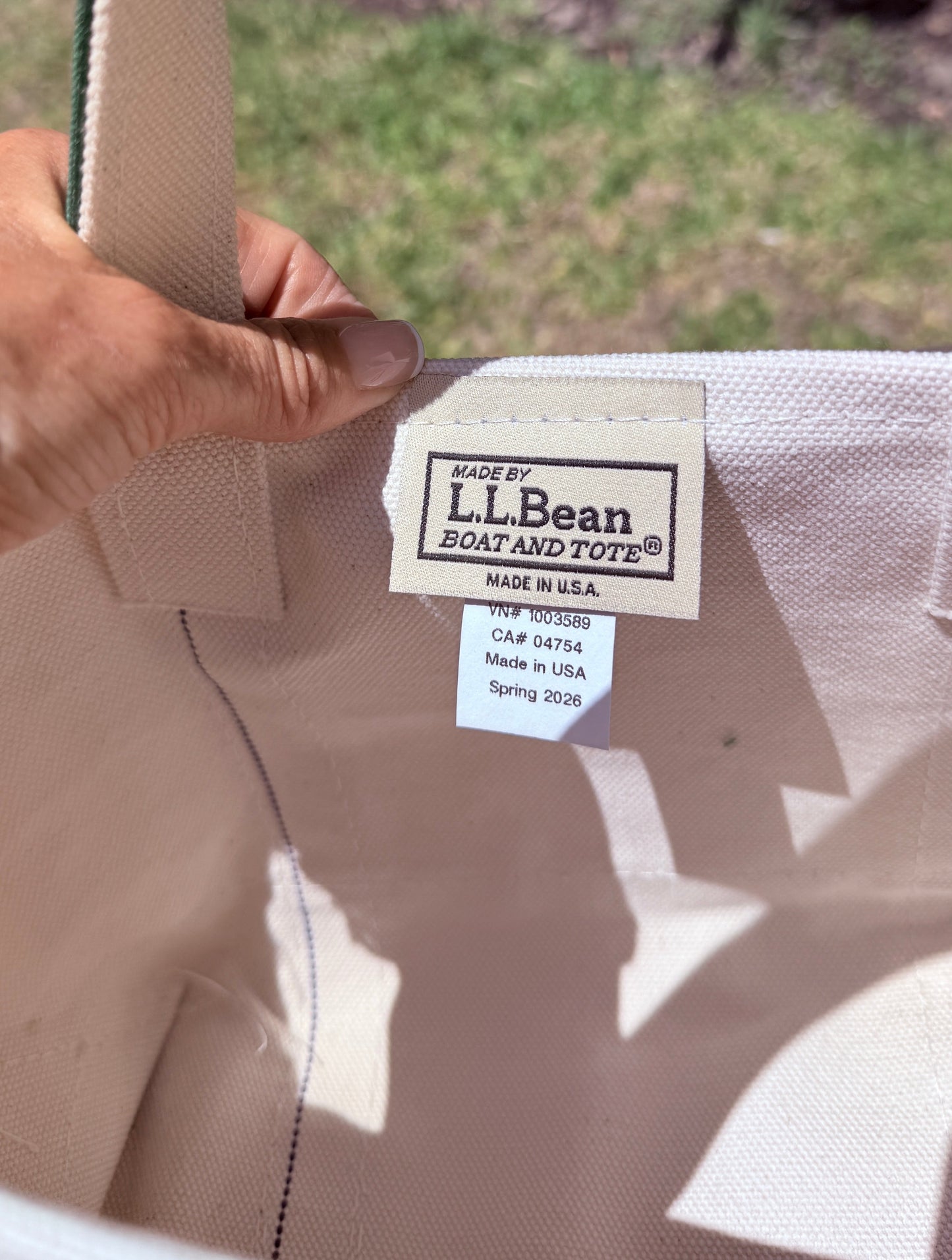 Golf LL Bean Mini Boat and Tote Patch
