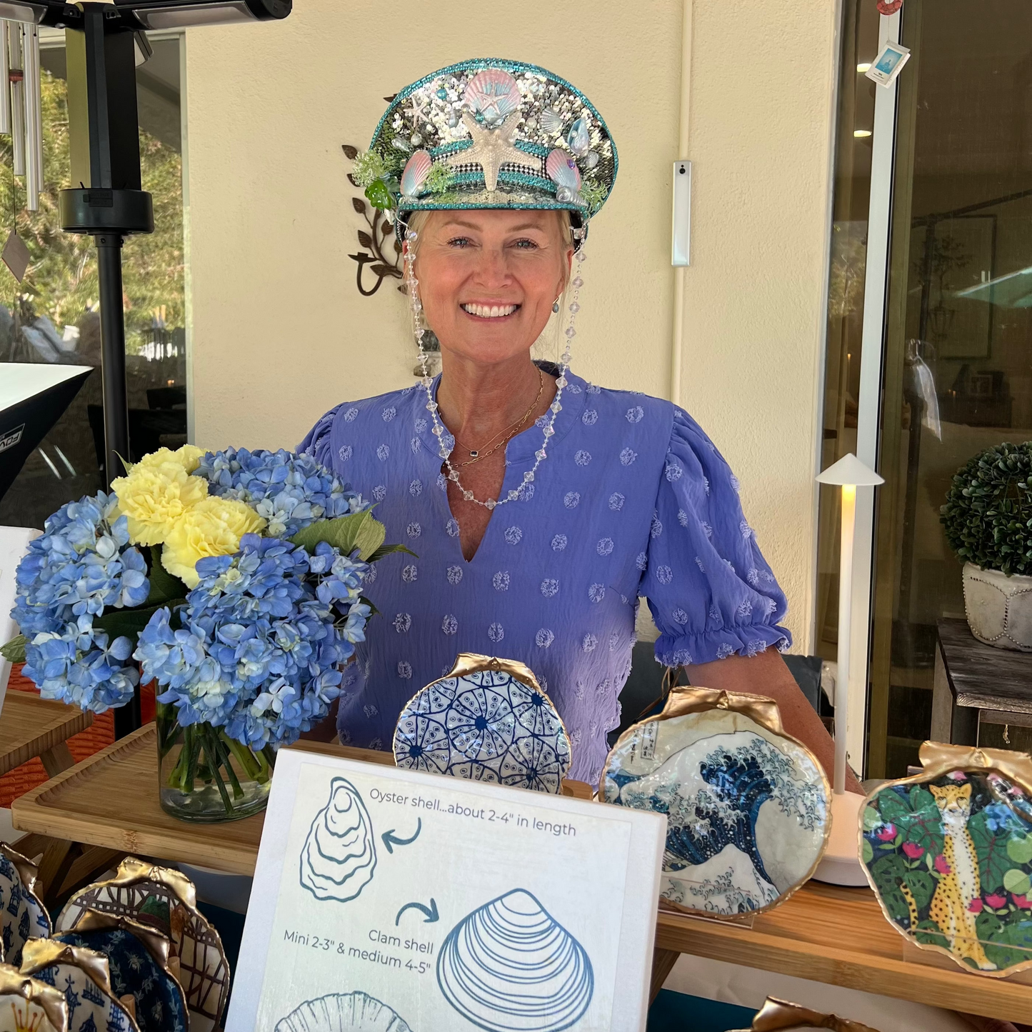 Mermaid Captain Sequin Hat