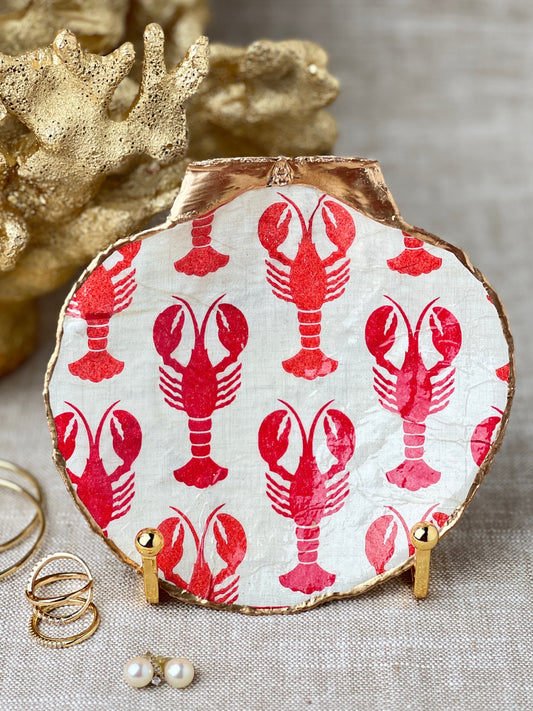 Lobster Scallop Shell