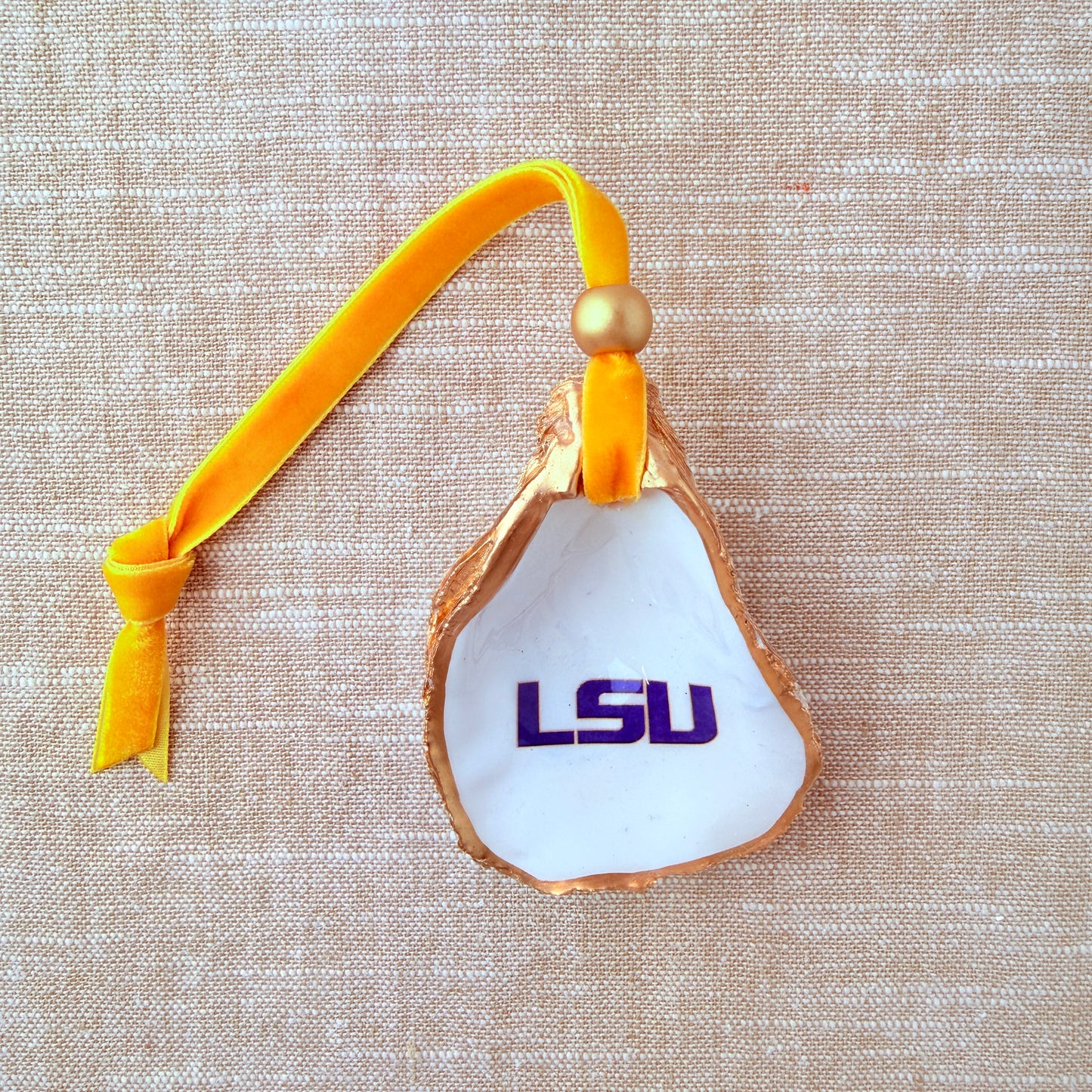 LSU Oyster Ornament