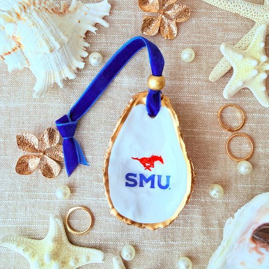 Southern Methodist University Oyster Ornament