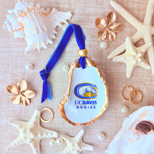 UC Davis Oyster Ornament
